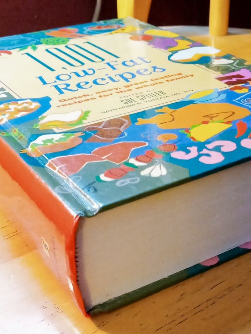 🥧1,001 Recipes: Quick, Easy, Great-Tasting Low-fat Recipes Hardcover Cookbook🥧